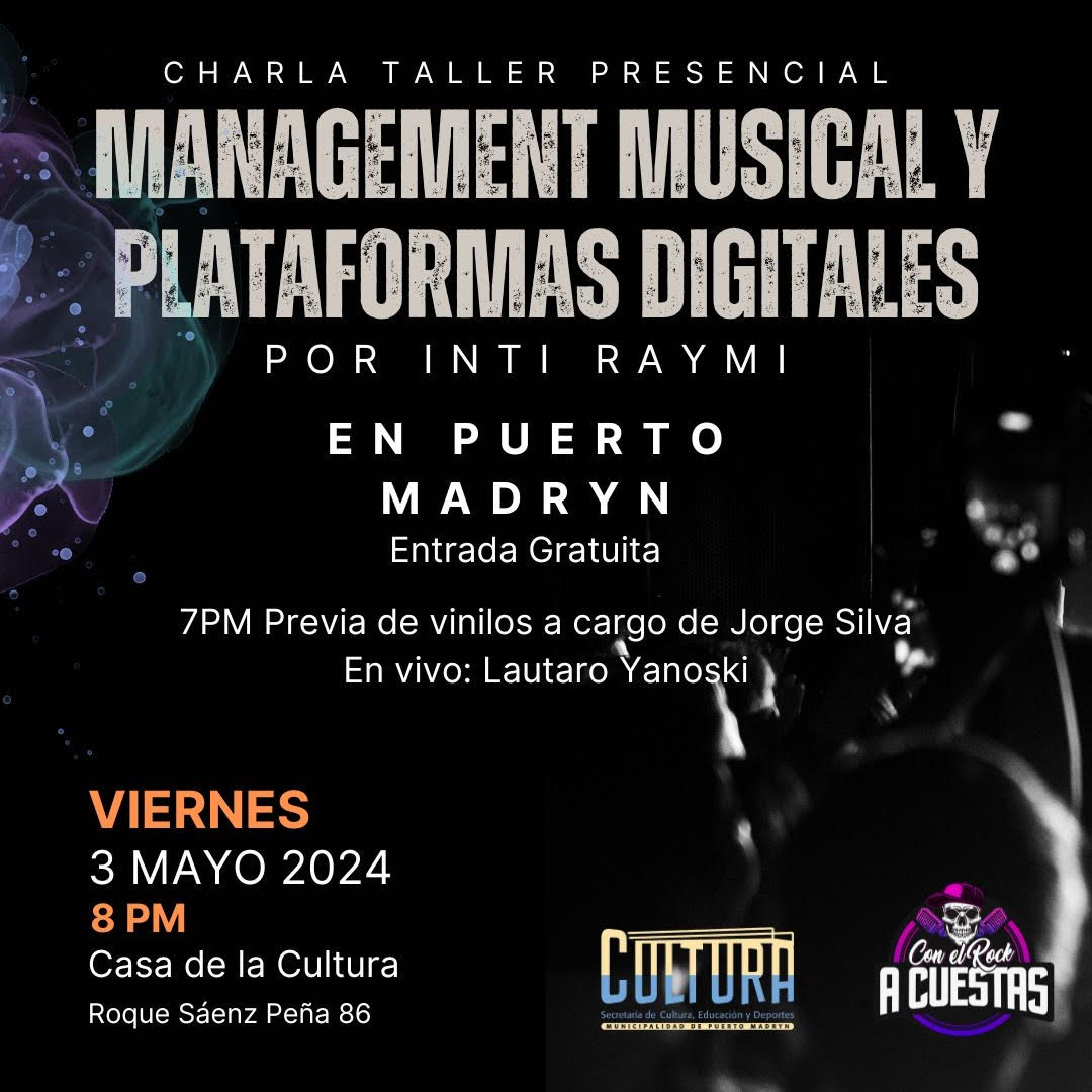 Taller para músicos, productores y managers