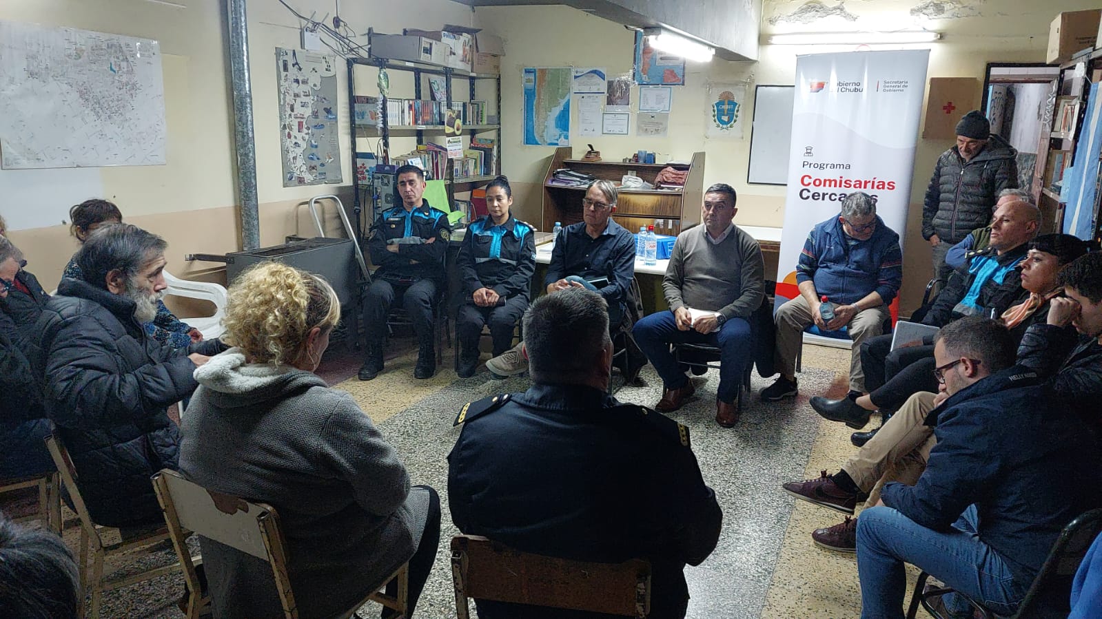 Avanzan los encuentros vecinales para la Seguridad en Chubut