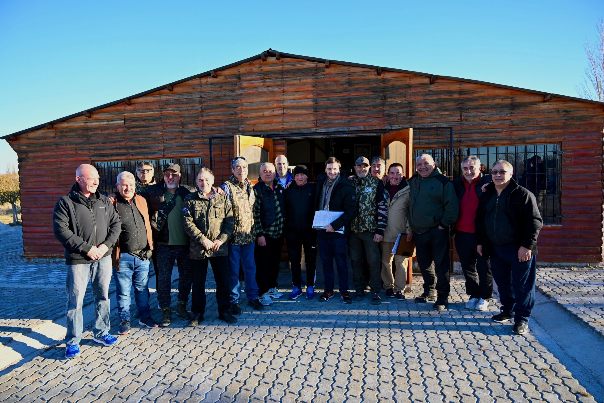 Finalizarán las obras del Centro de Ex Combatientes de Gaiman