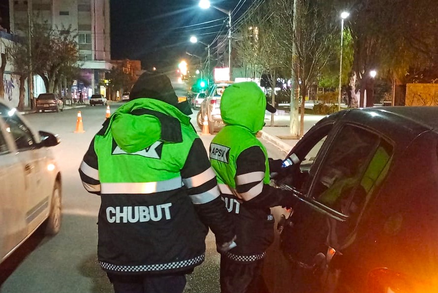 Madryn: Realizaron una sola alcoholemia positiva este último fin de semana