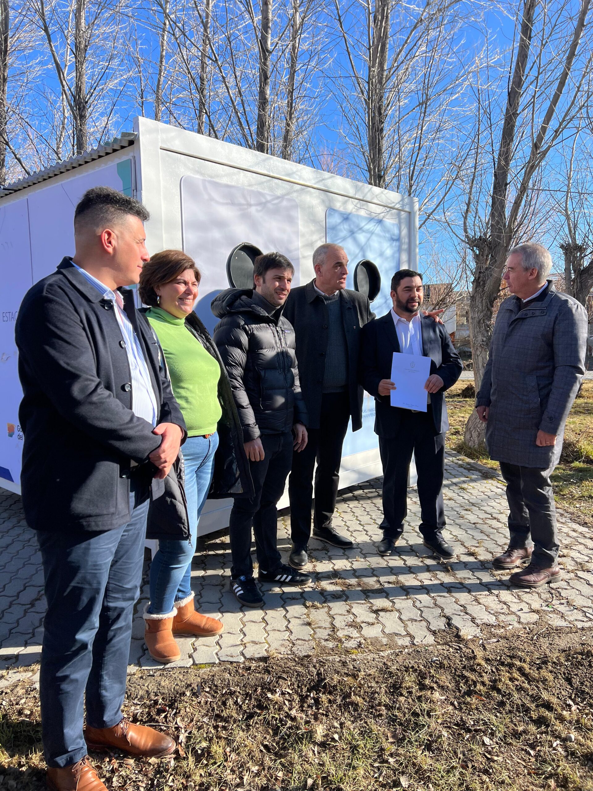 El Gobierno del Chubut entregó una estación de reciclado en Río Mayo