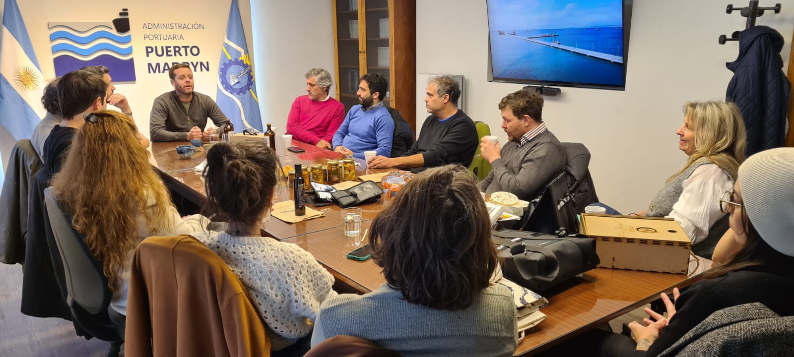 Madryn busca exportar productos locales desde el puerto