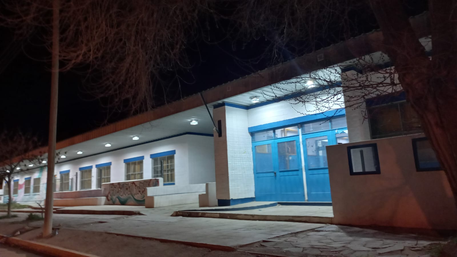 Provincia continúa con el reacondicionamiento en la Escuela N° 790 de Puerto Madryn