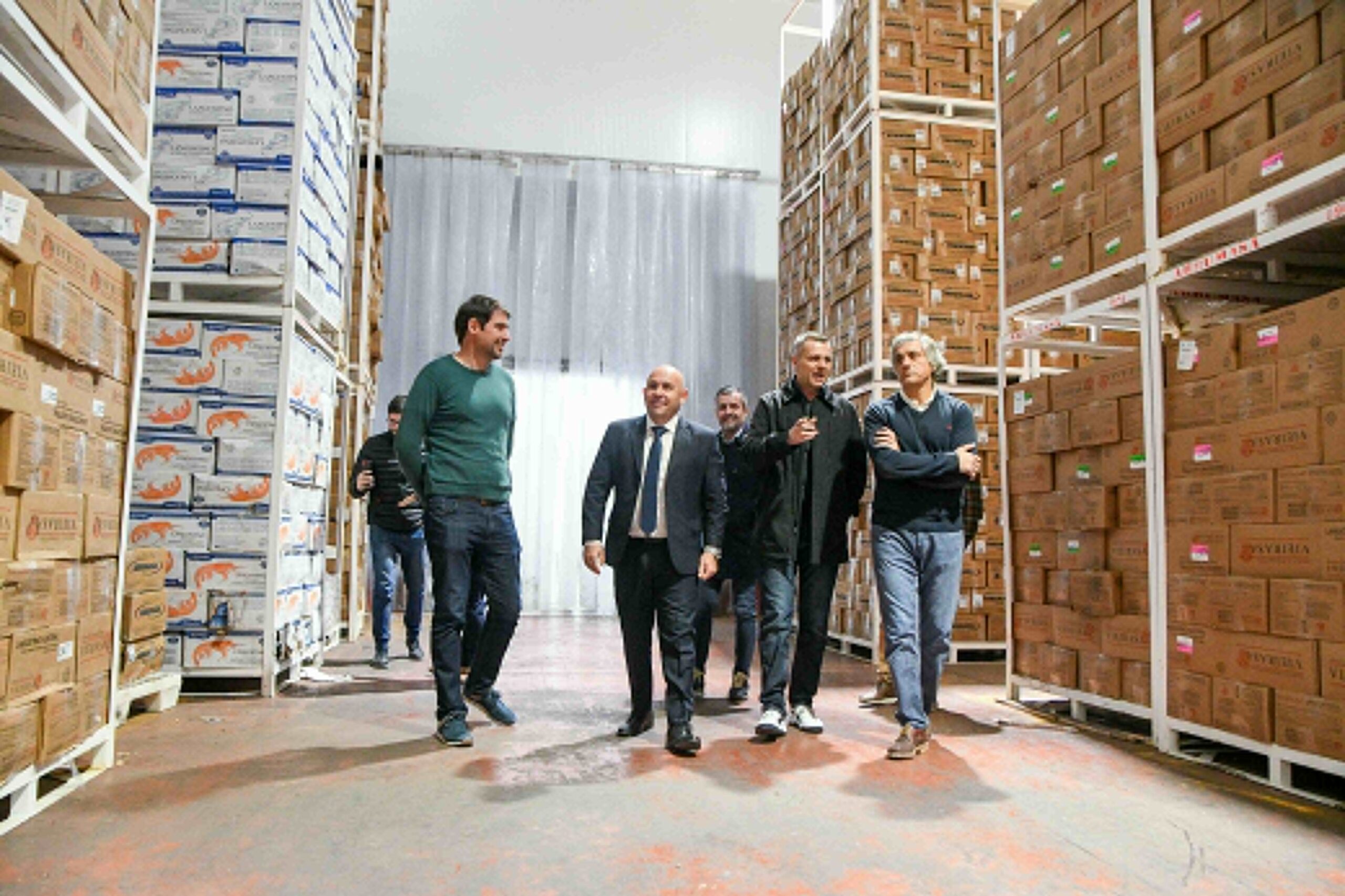 Sastre visitó la firma Arbumasa y valoró la inversión de la empresa para ampliar sus operaciones en Puerto Madryn