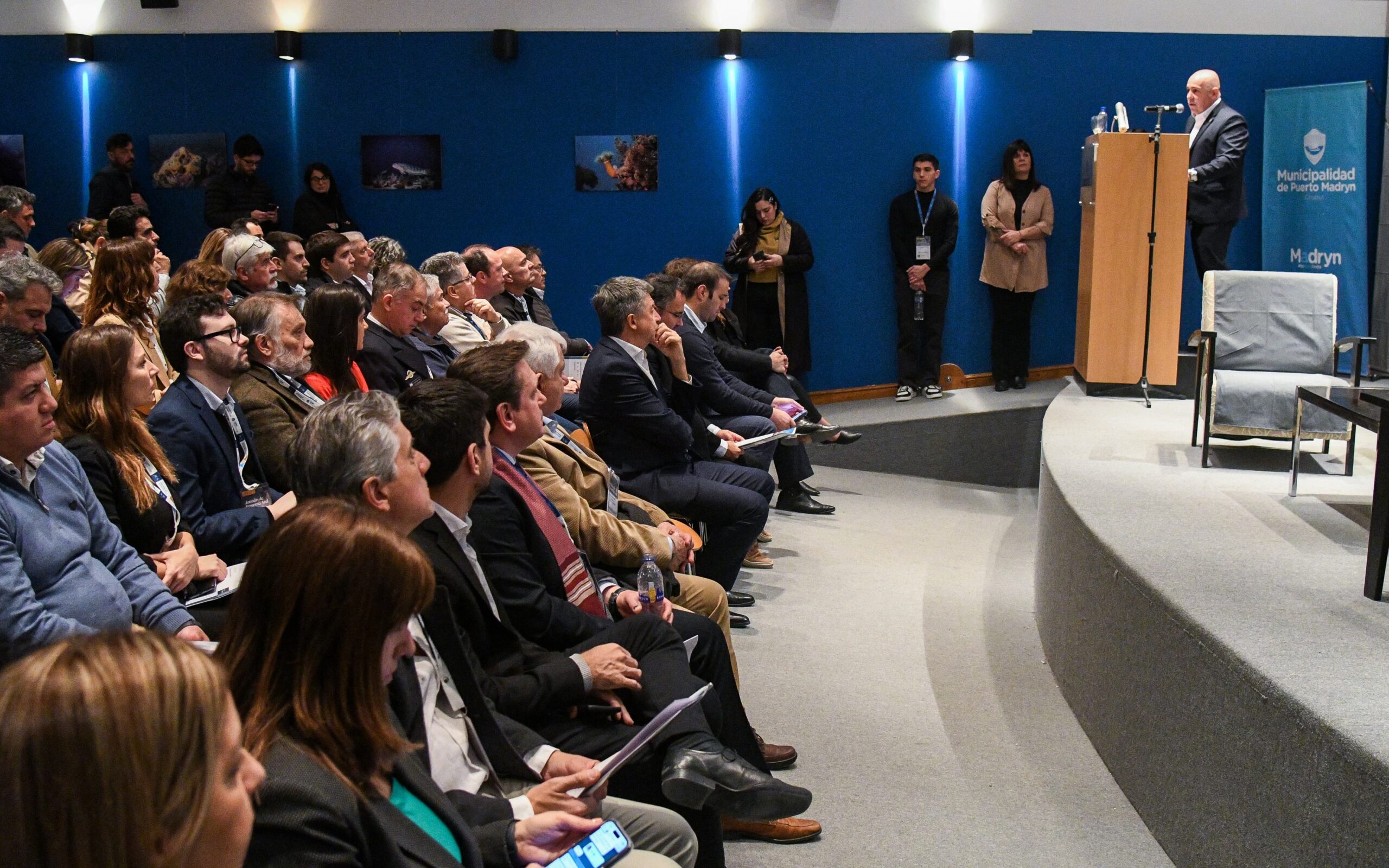 Comenzaron las Jornadas de Economía Azul en Puerto Madryn