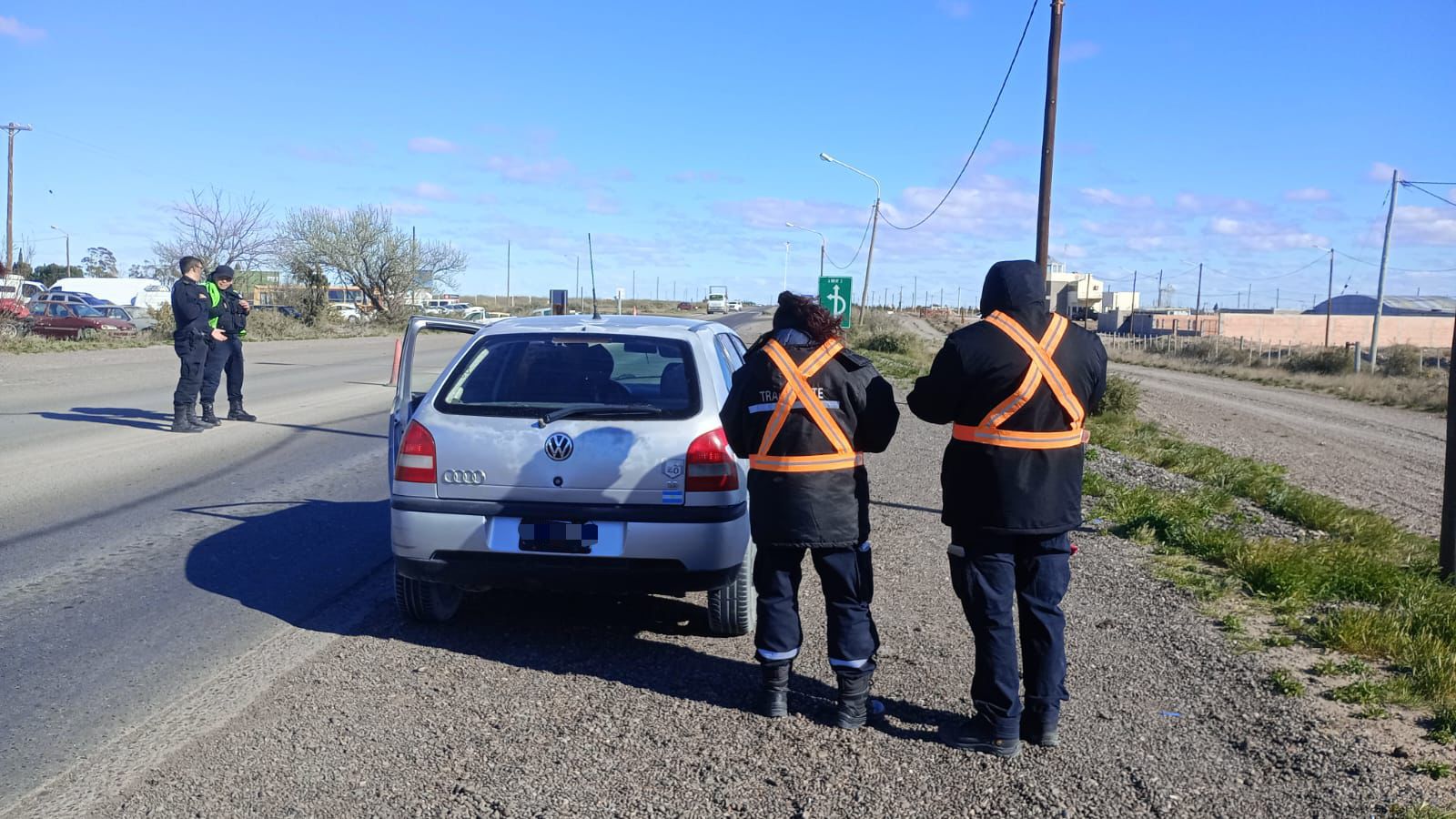 Nuevo control anti Uber en Puerto Madryn