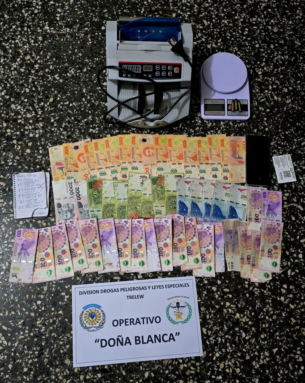 Operativo “Doña Blanca”: La Policía del Chubut desarticuló una red de narcomenudeo en Trelew