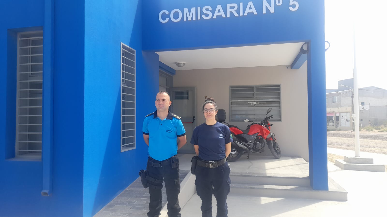 Marcos Saavedra asume la jefatura de la Comisaría Quinta de Puerto Madryn
