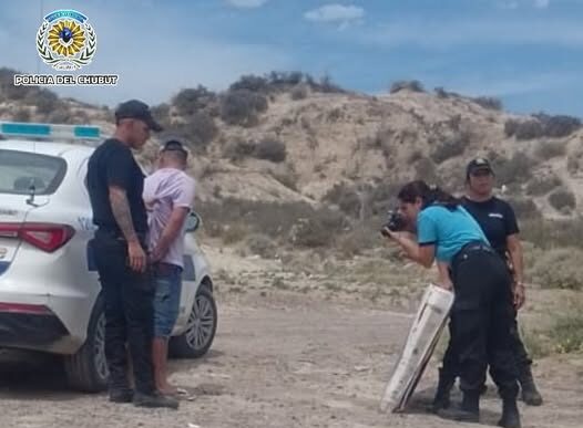 Rápida acción policial permitió recuperar un televisor robado en Puerto Madryn