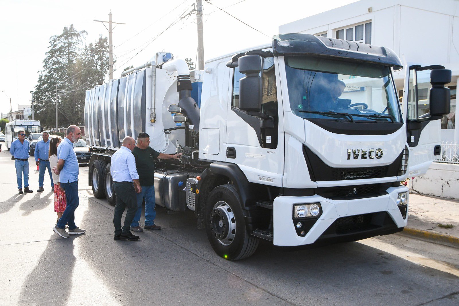 Servicoop adquirió un camión desobstructor de última generación