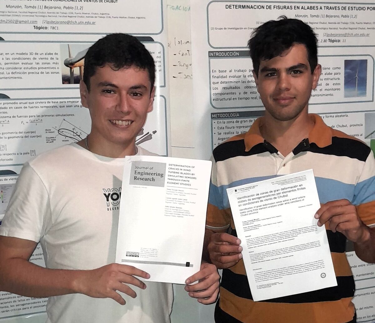 Investigadores del GEMyS publican en Brasil su trabajo sobre fallas en turbinas eólicas