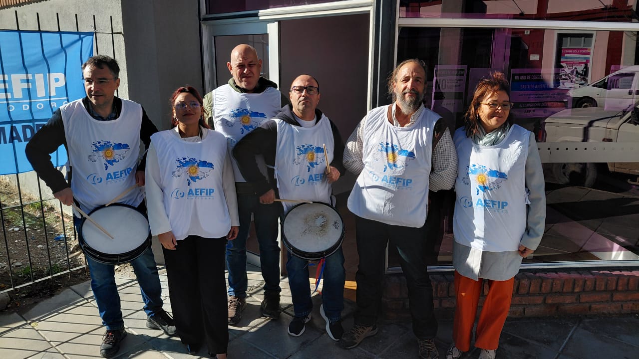 AEFIP profundiza su plan de lucha por salarios y en defensa del organismo