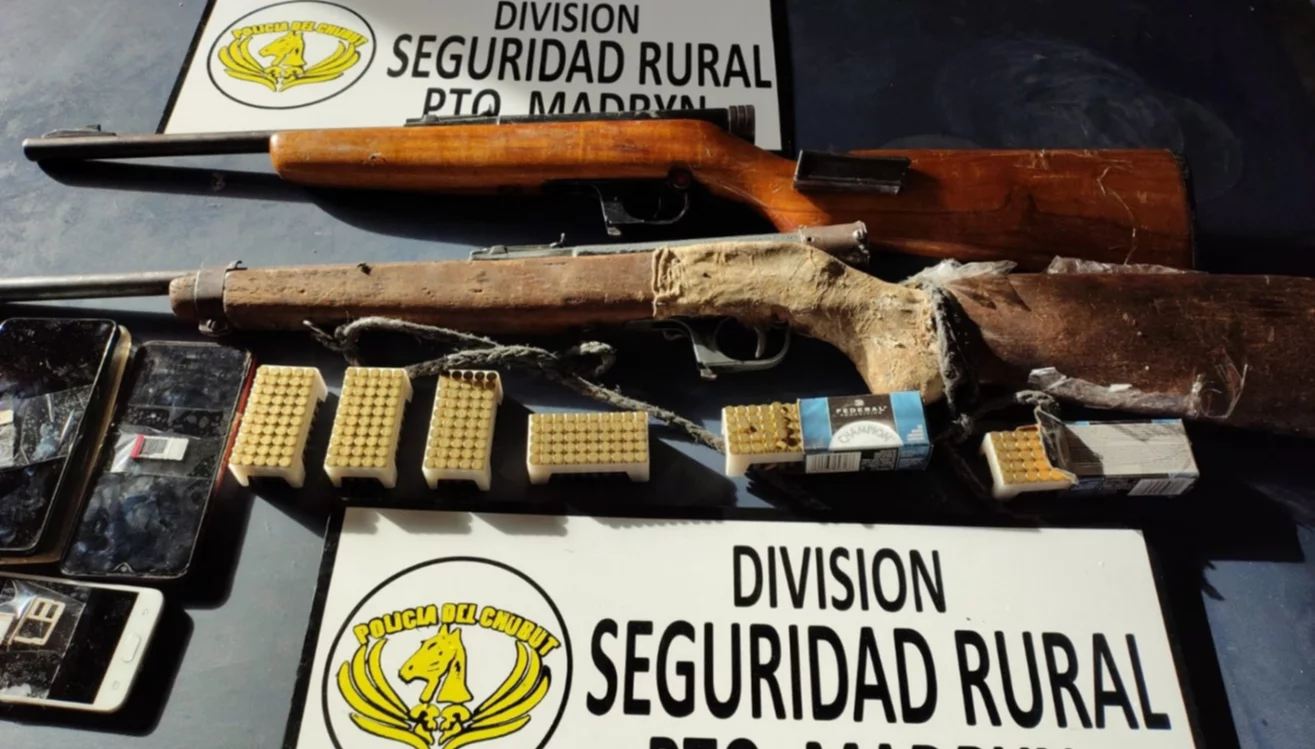 Vendían armas y municiones por un grupo de WhatsApp