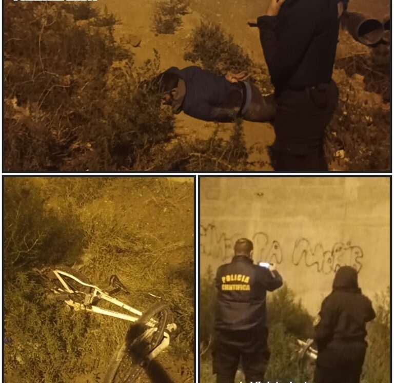 Detienen a un hombre tras robar una bicicleta en el barrio 78 Viviendas