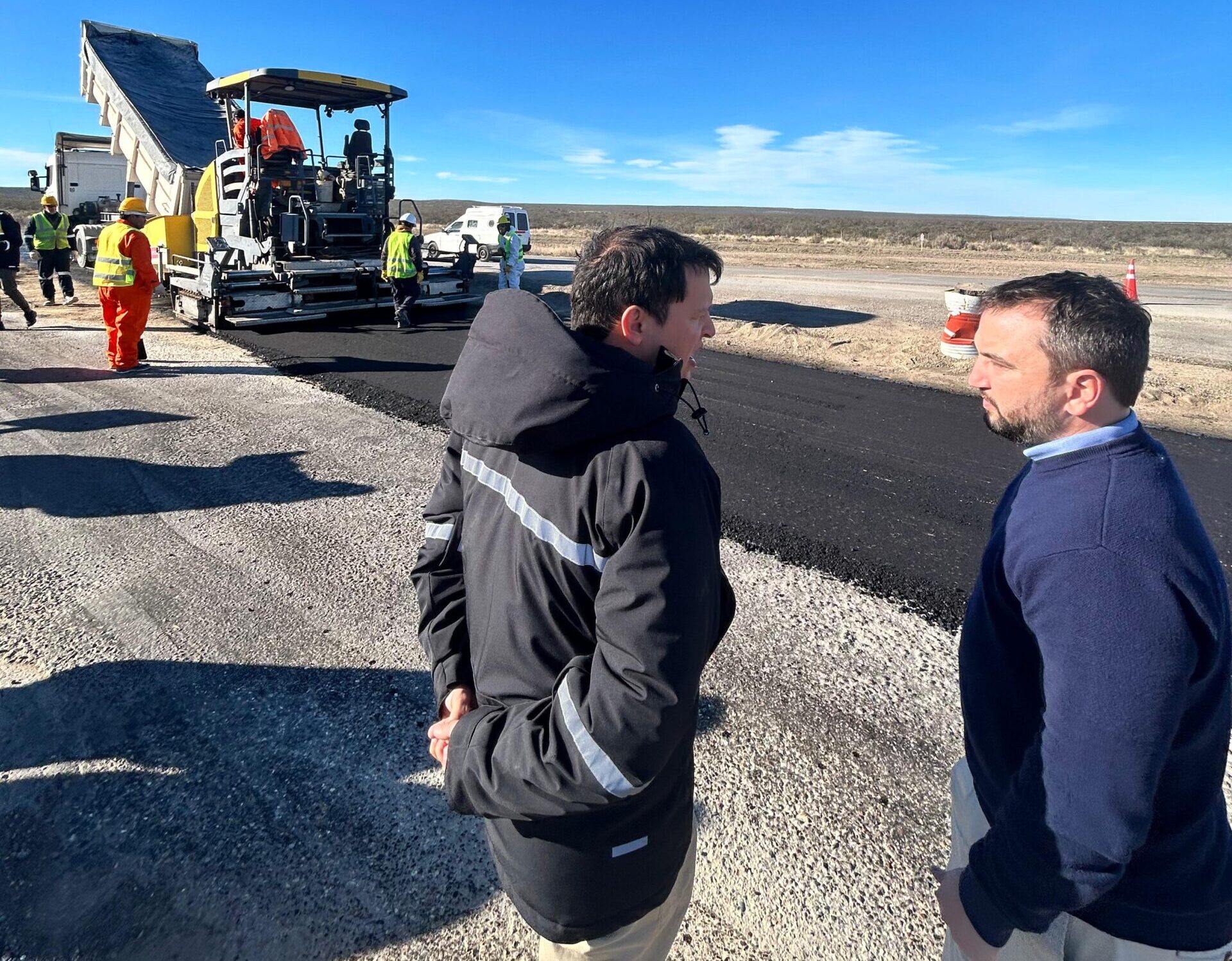 Tórtola sobre la doble trocha Madryn-Trelew: “Después de 18 años, la obra se va a terminar”