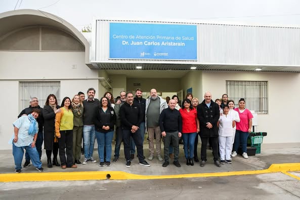 Se inauguraron las obras de remodelación del CAP´s “Aristarain”
