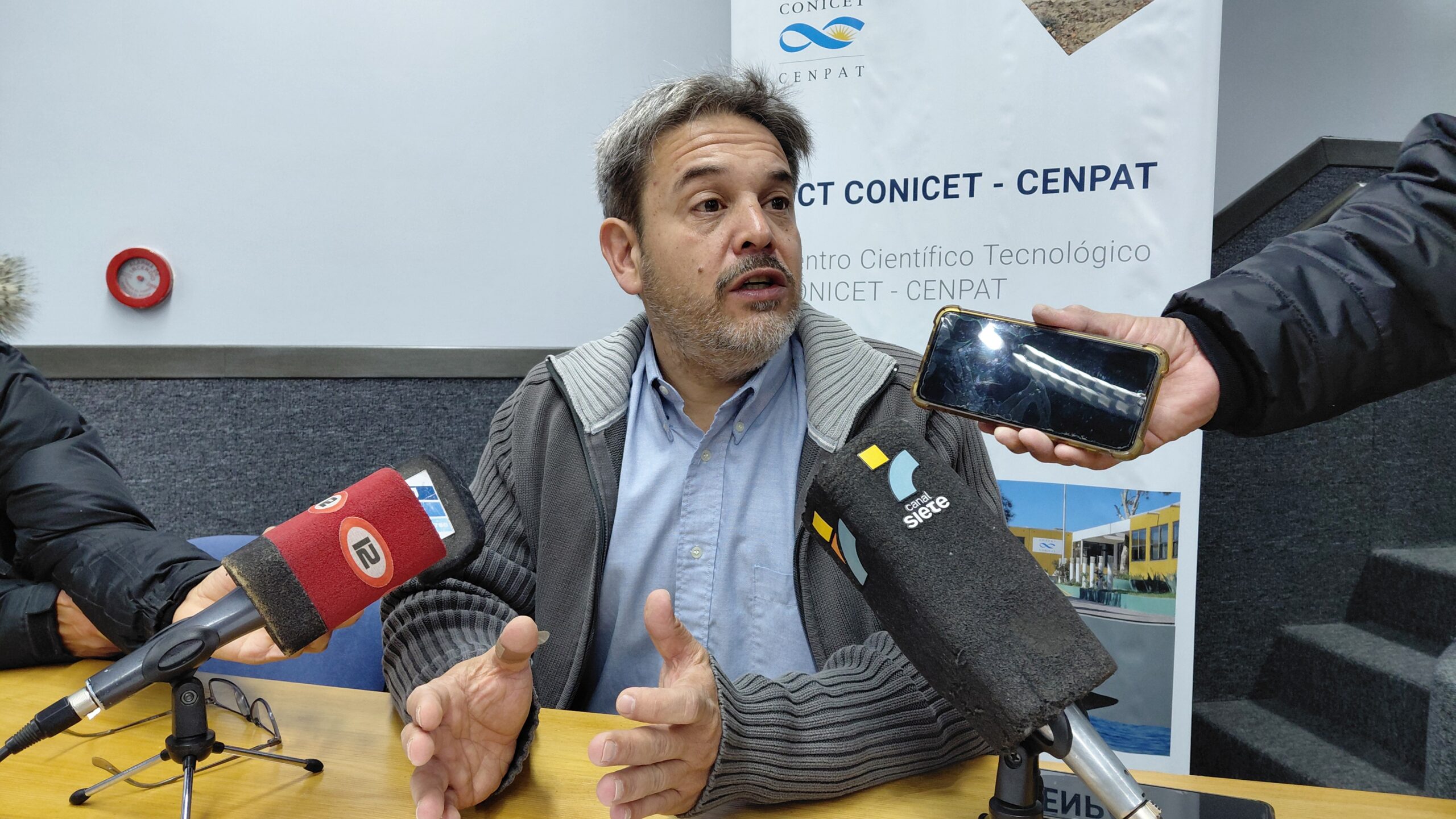 Ortiz asumió la dirección del CENPAT y advirtió sobre la crítica situación del sistema científico