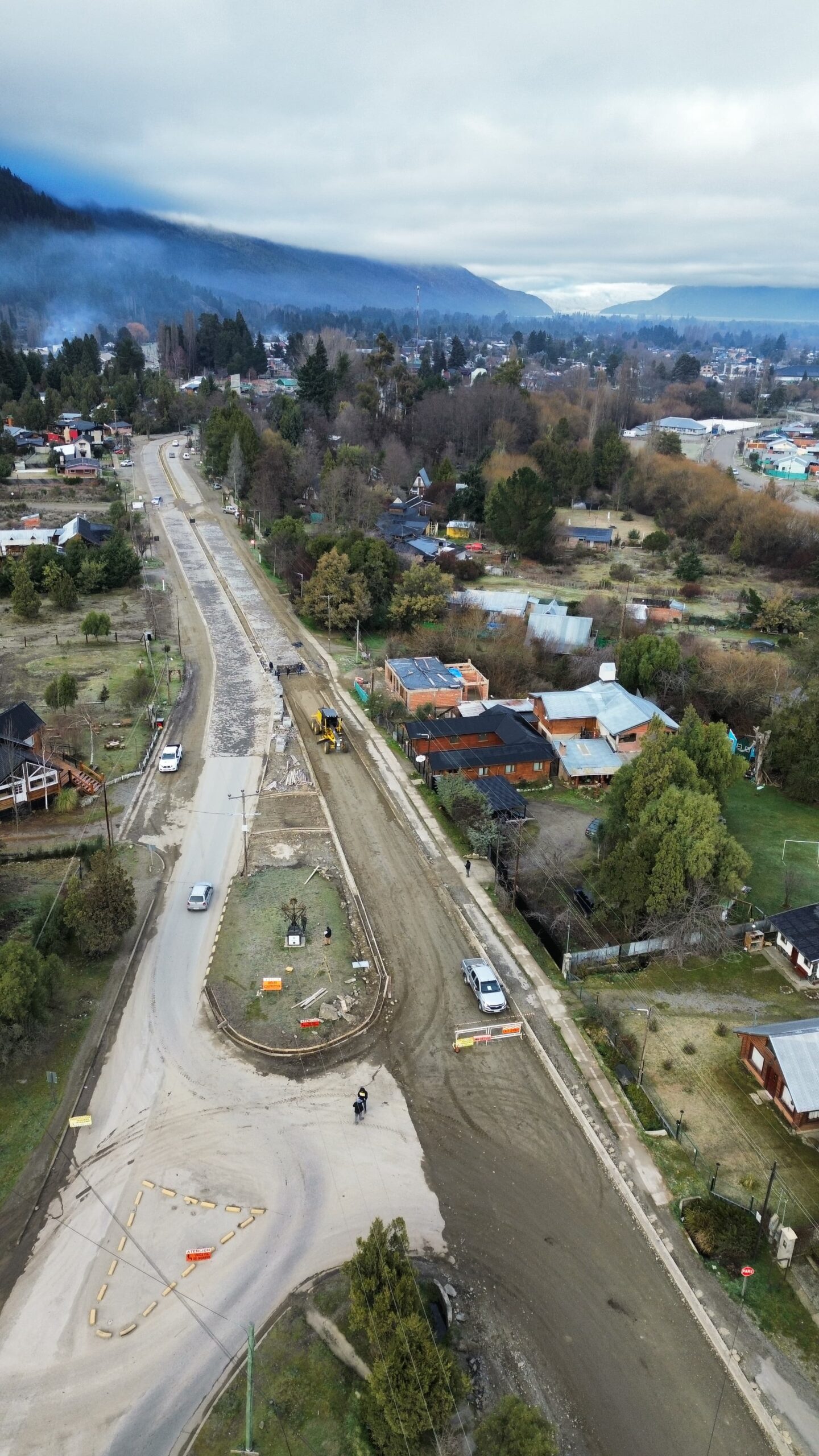 Con fondos provinciales el Gobierno mejora el acceso a Lago Puelo