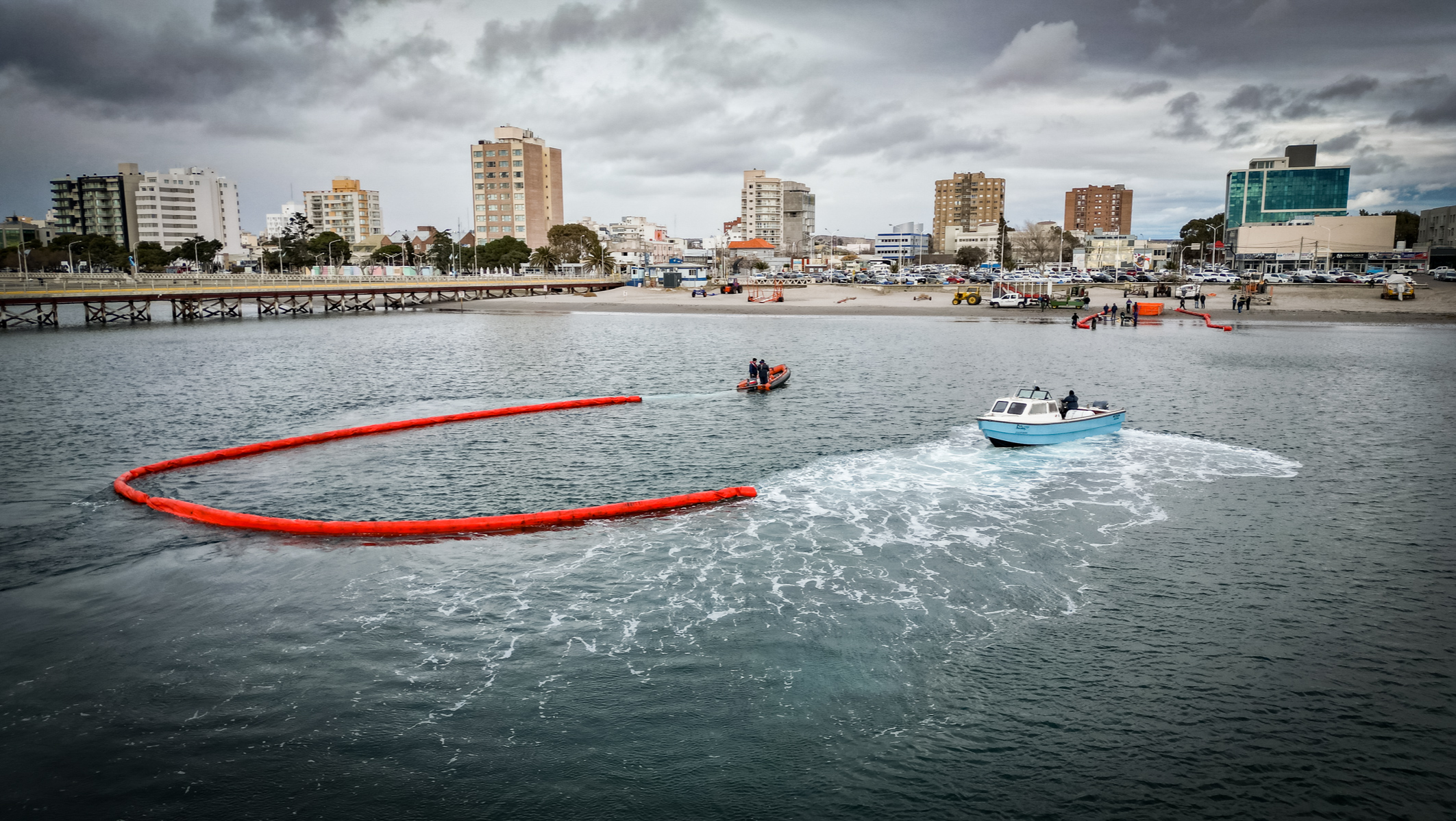 Chubut reafirma su compromiso ambiental en los puertos
