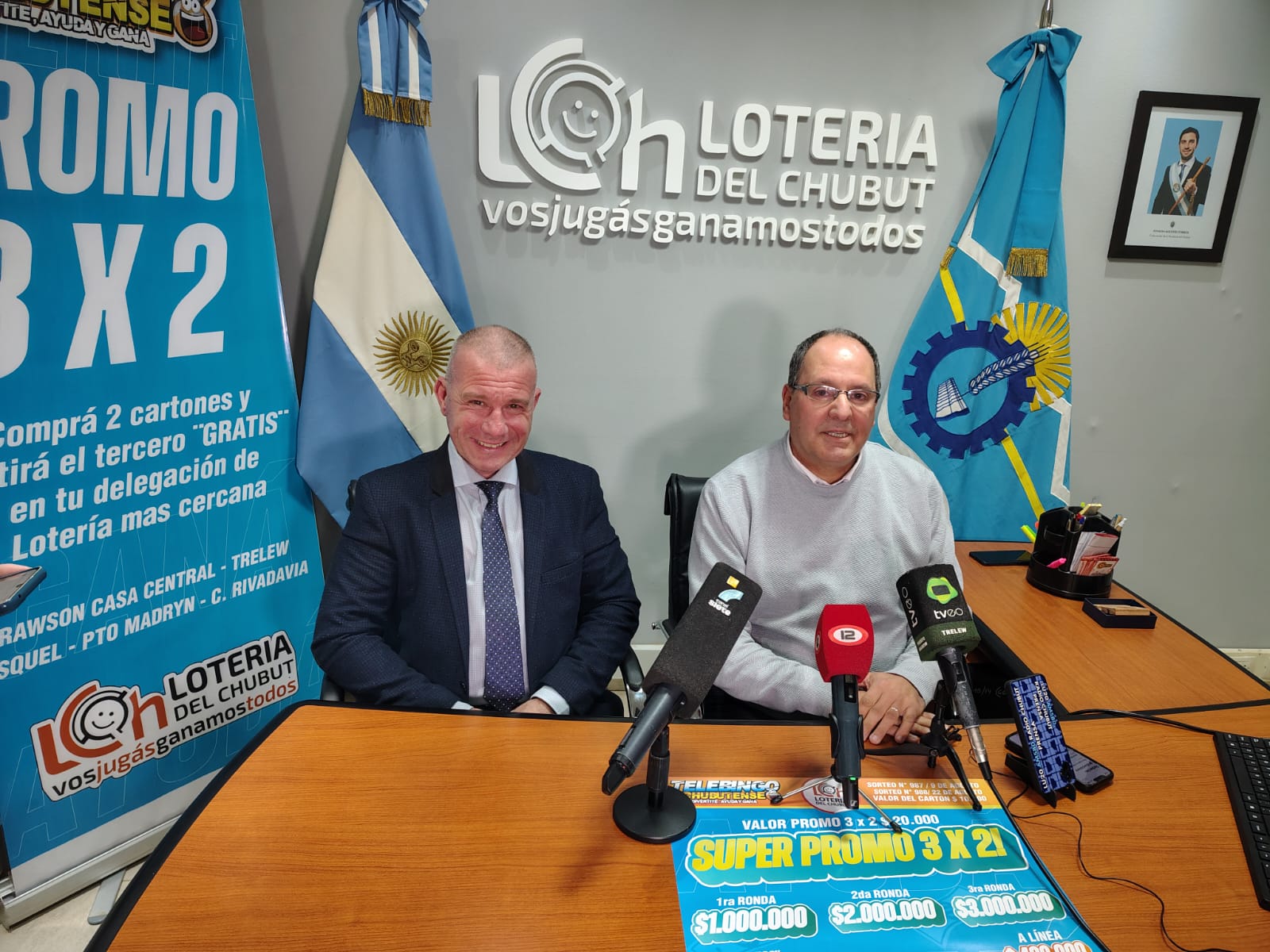 En agosto el Telebingo festeja el aniversario de Gaiman