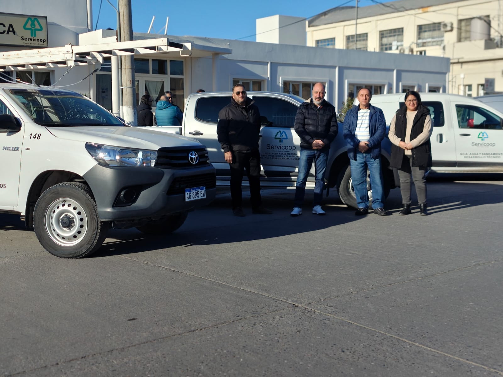 Servicoop incorpora cuatro nuevas unidades 0km para mejorar el servicio en Puerto Madryn