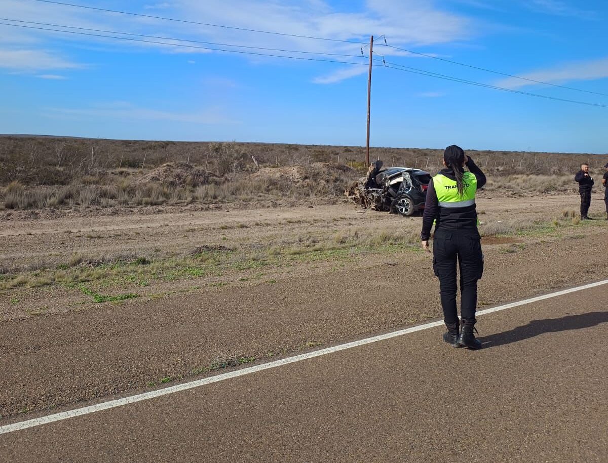Trágico accidente al norte de Madryn
