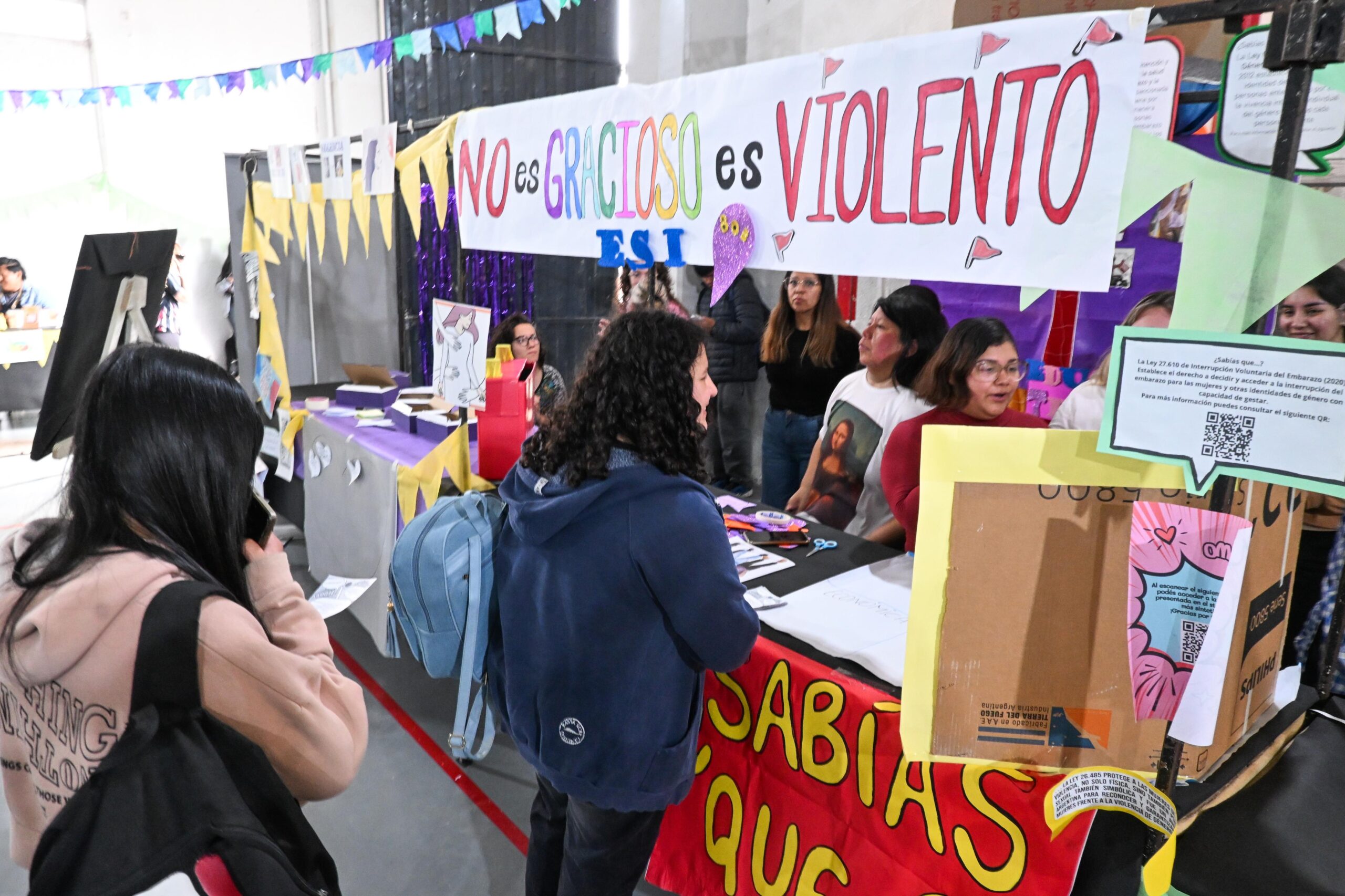 Amplia participación en la Expo ESI realizada en el Gimnasio Municipal N°2