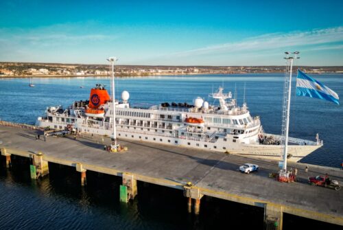 Madryn recibió al segundo crucero de la temporada