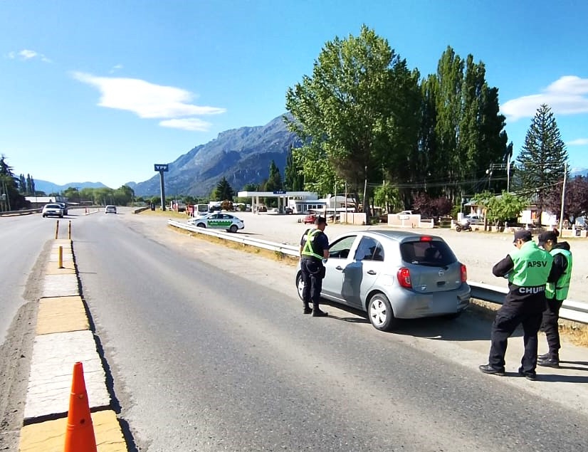 Provincia controló más de 8.000 vehículos