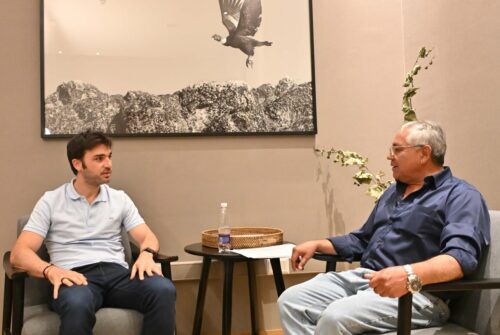 Torres recibió al intendente de Paso de Indios en el marco de la agenda de desarrollo planificada