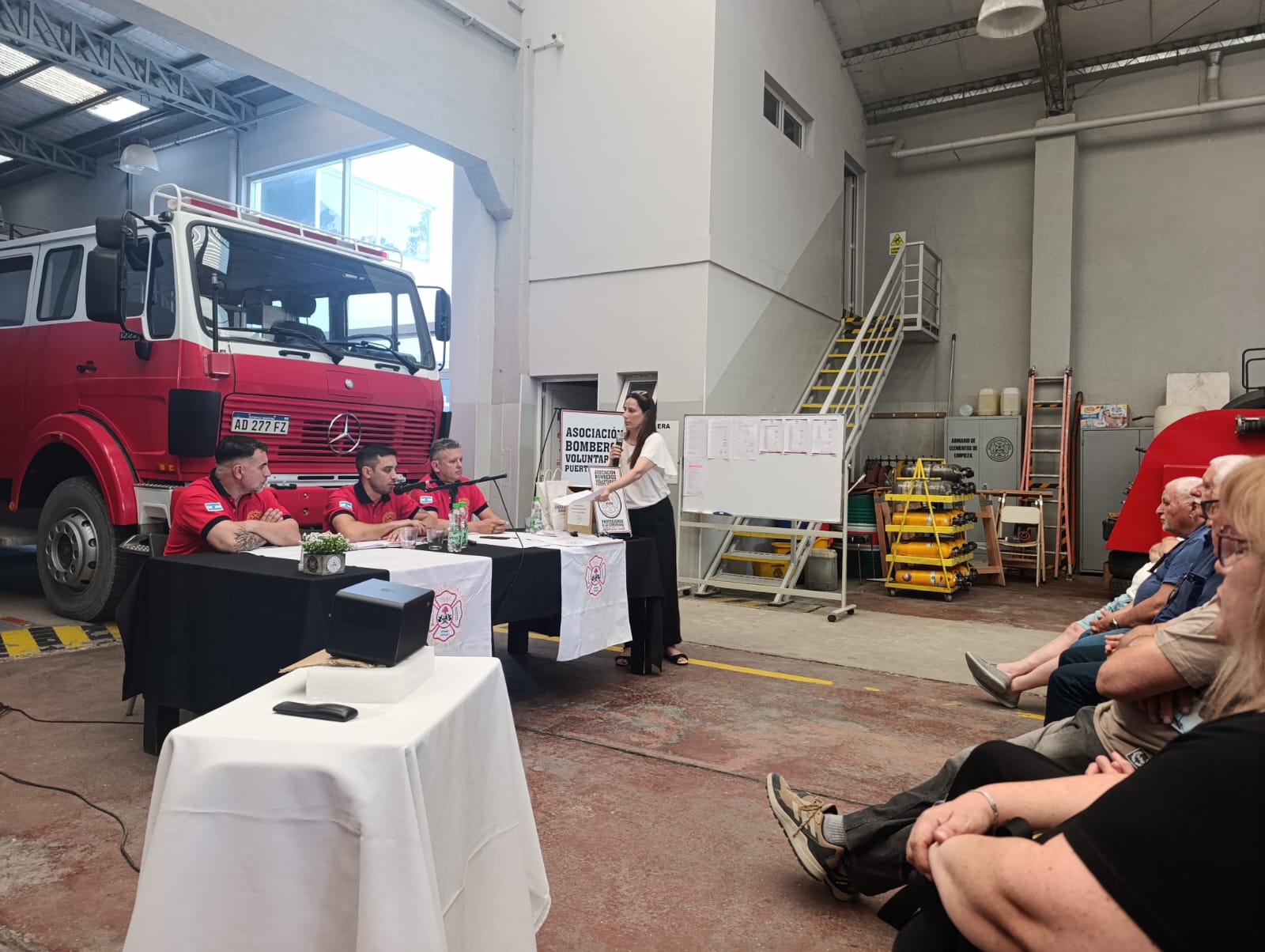 La Asociación Bomberos Voluntarios de Puerto Madryn renovó autoridades