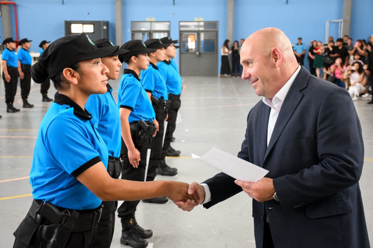 La Policía del Chubut incorporó 45 nuevos agentes en Puerto Madryn