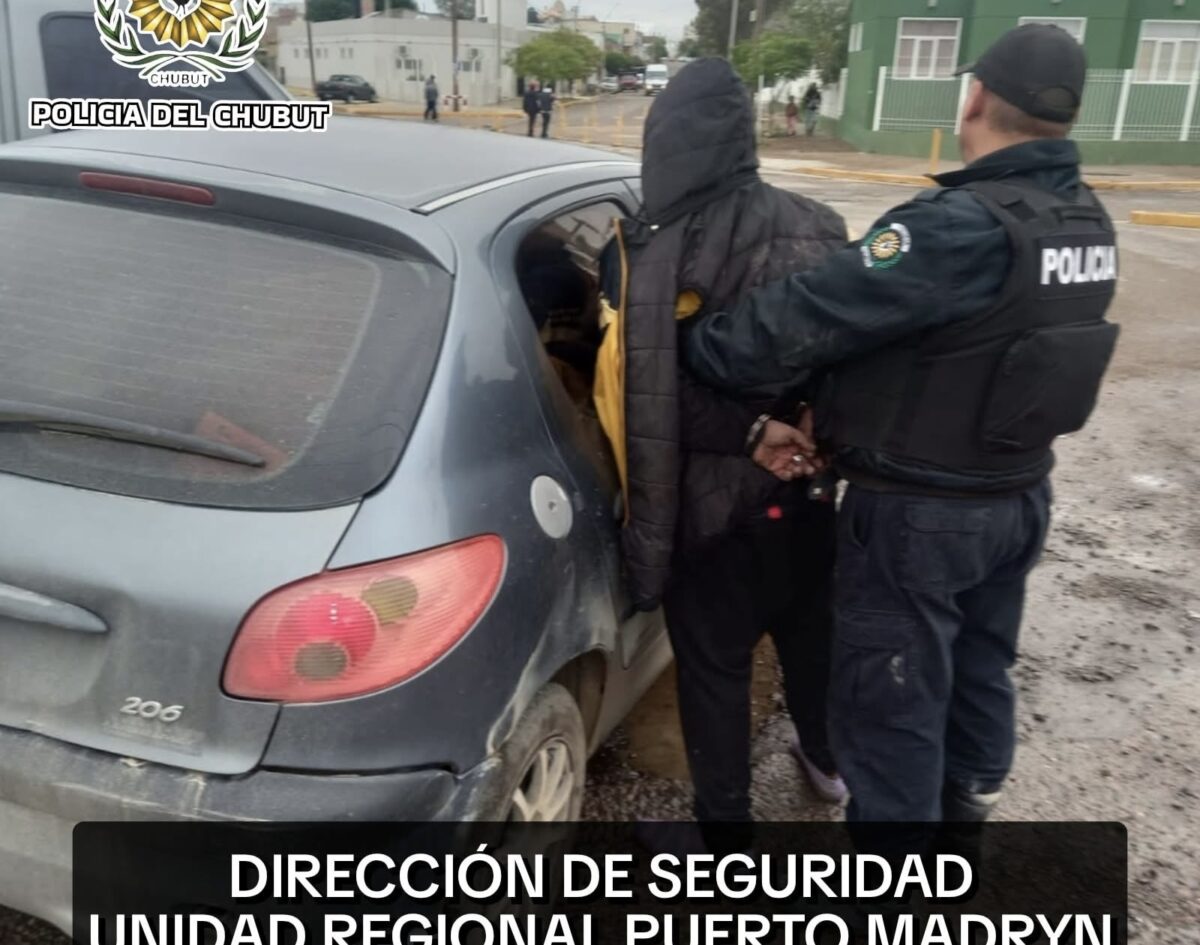 Arrojaron piedras a la policía y chocaron un vehículo robado durante la huida