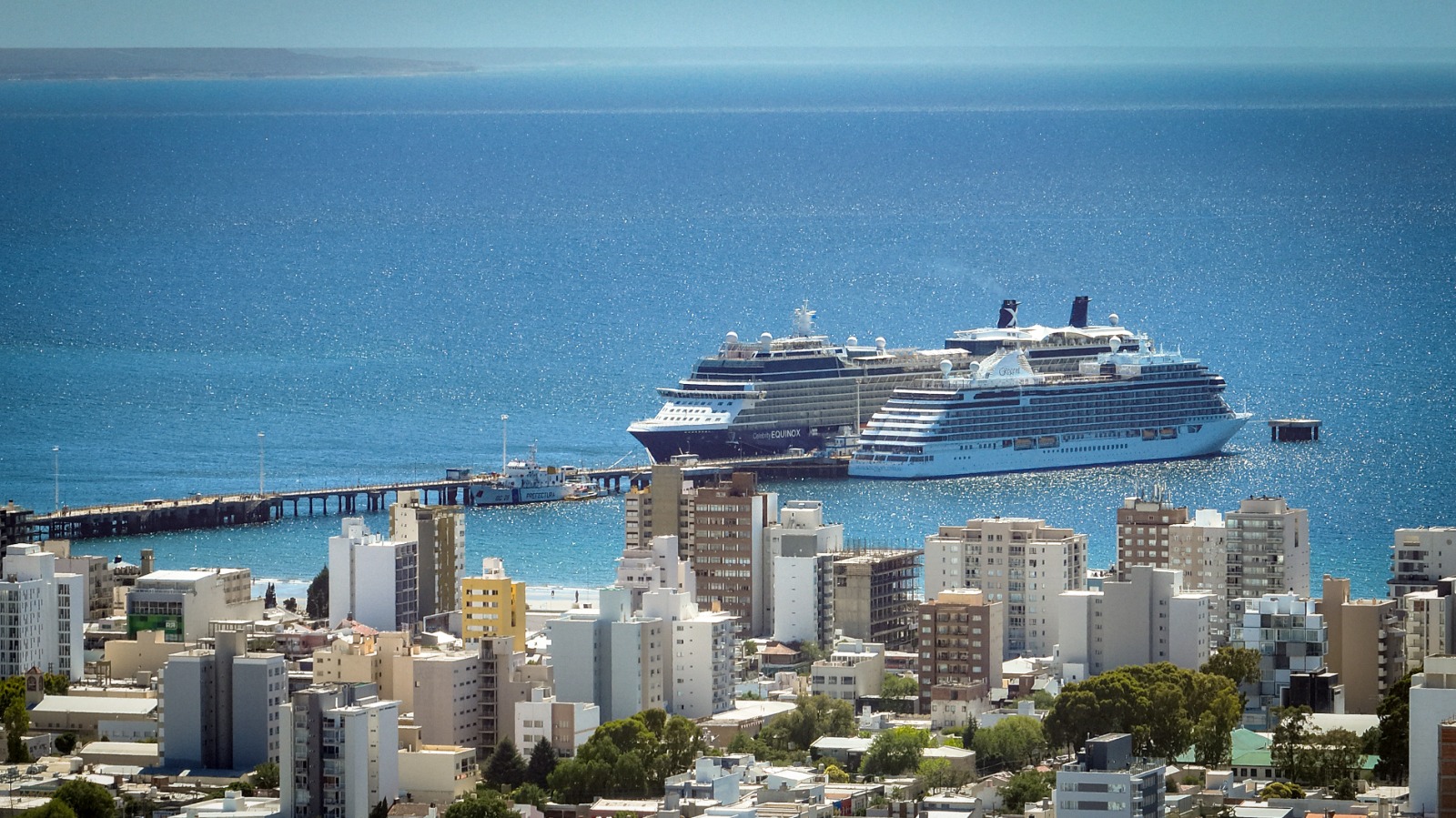 Madryn cierra el año con el arribo de dos cruceros de lujo