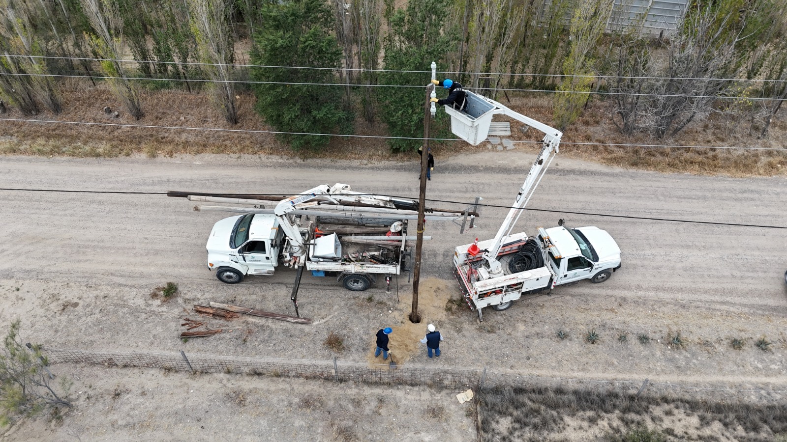 Tareas programadas sobre líneas de media tensión en “El Doradillo”