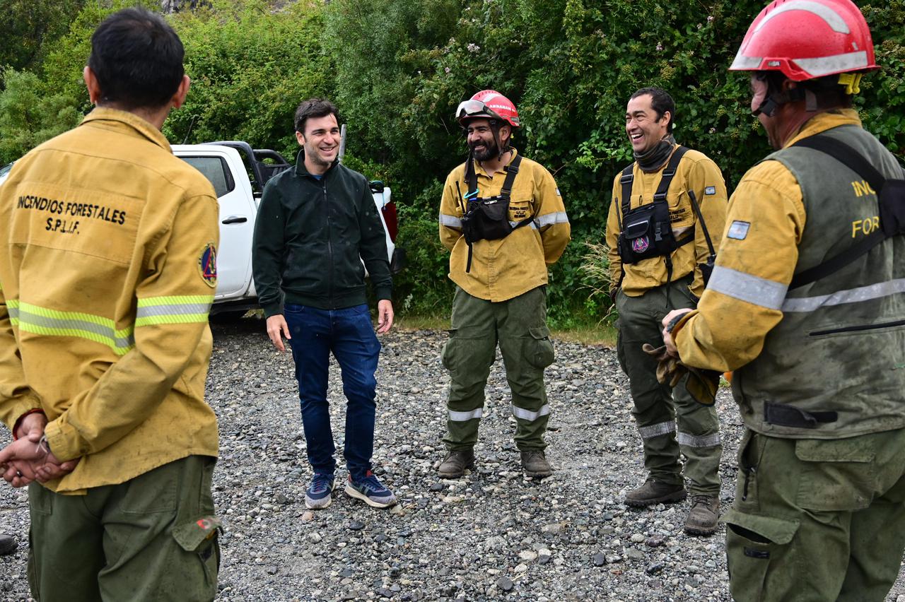 El incendio en Puerto Patriada está contenido 