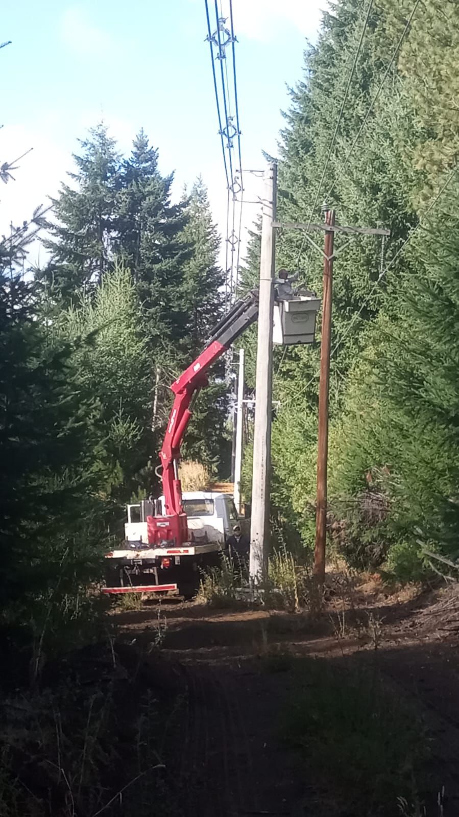 Provincia normalizó el funcionamiento del Interconectado Provincial de 33 kV en la Comarca Andina