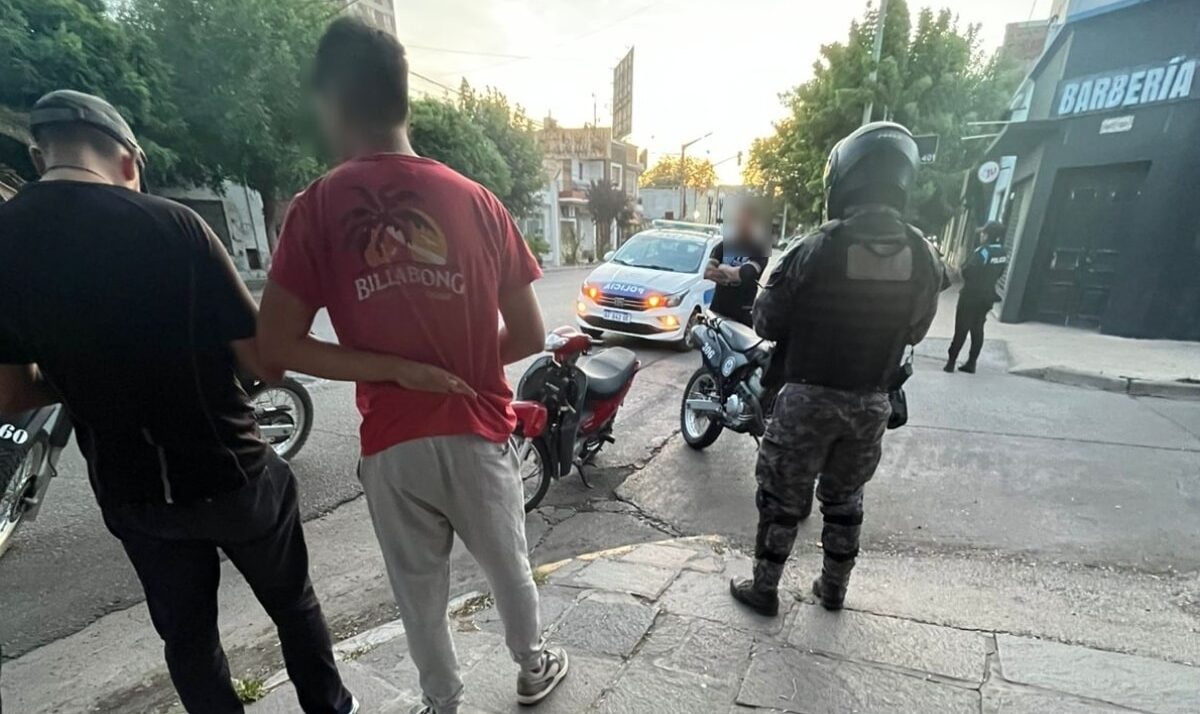 Trelew: secuestraron una moto robada que era conducida por un menor