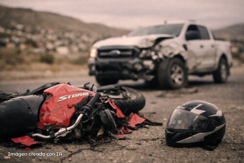 Comodoro: chocó a una moto con su camioneta y deberá pagar los gastos médicos de por vida