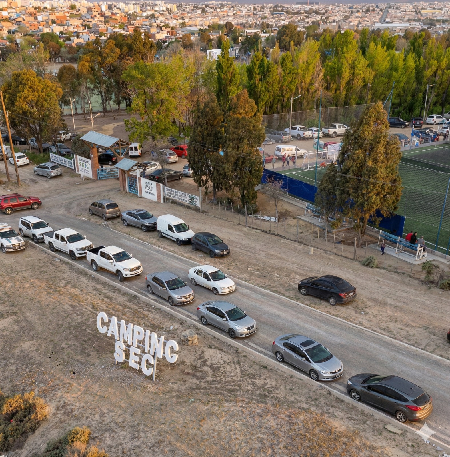 Enero récord: El Camping SEC lideró el turismo en la zona