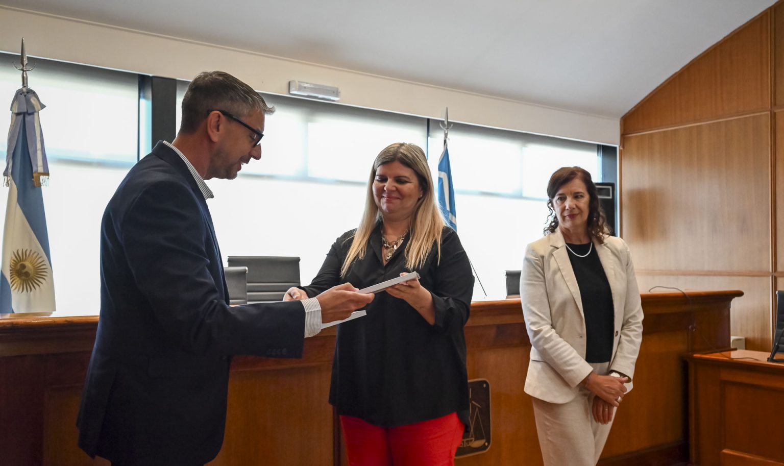 El STJ recibió la certificación de calidad IRAM y presentó su nuevo entorno virtual de gestión