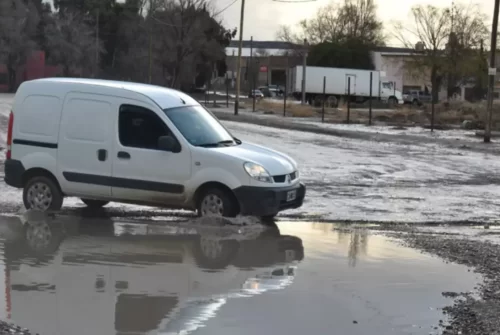 Dos personas evacuadas y 125 asistencias por el temporal en Puerto Madryn