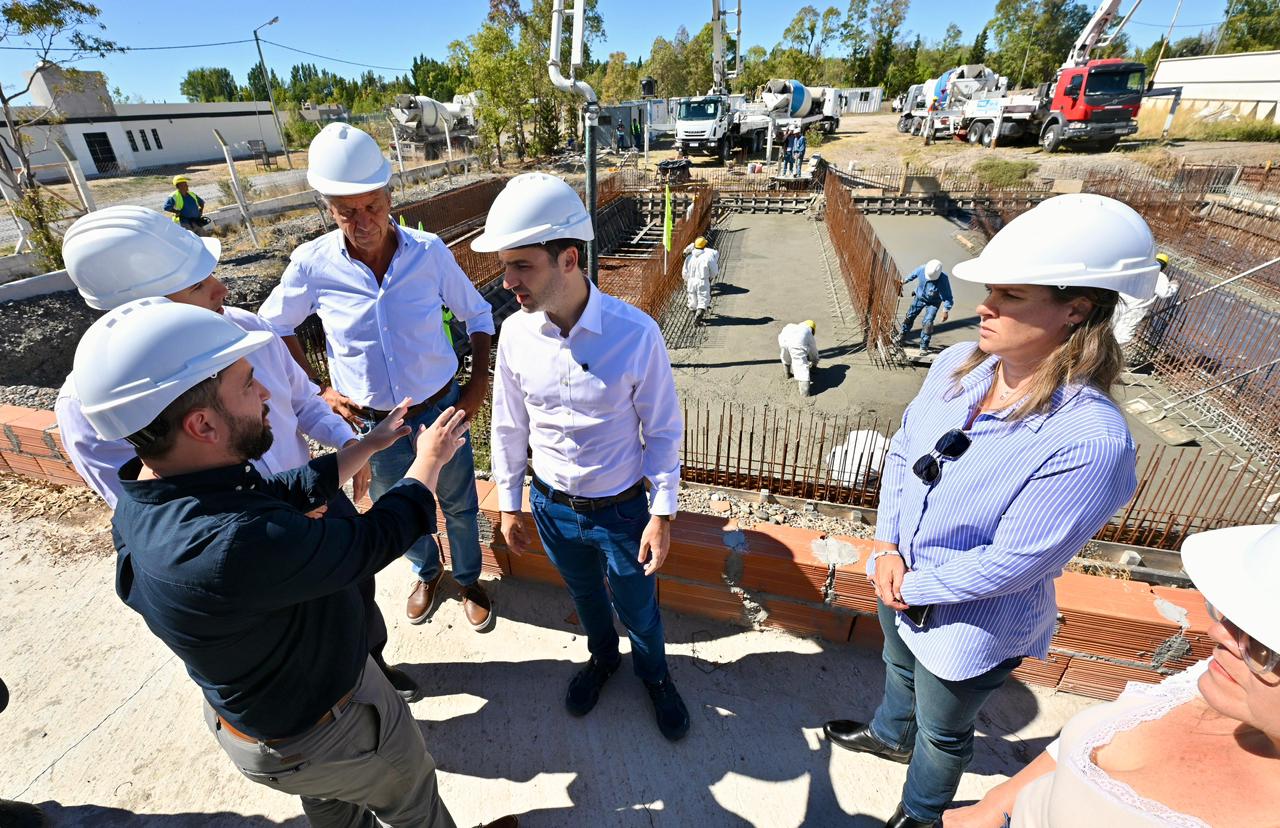 Provincia avanza con la ampliación de la Planta Potabilizadora de Rawson