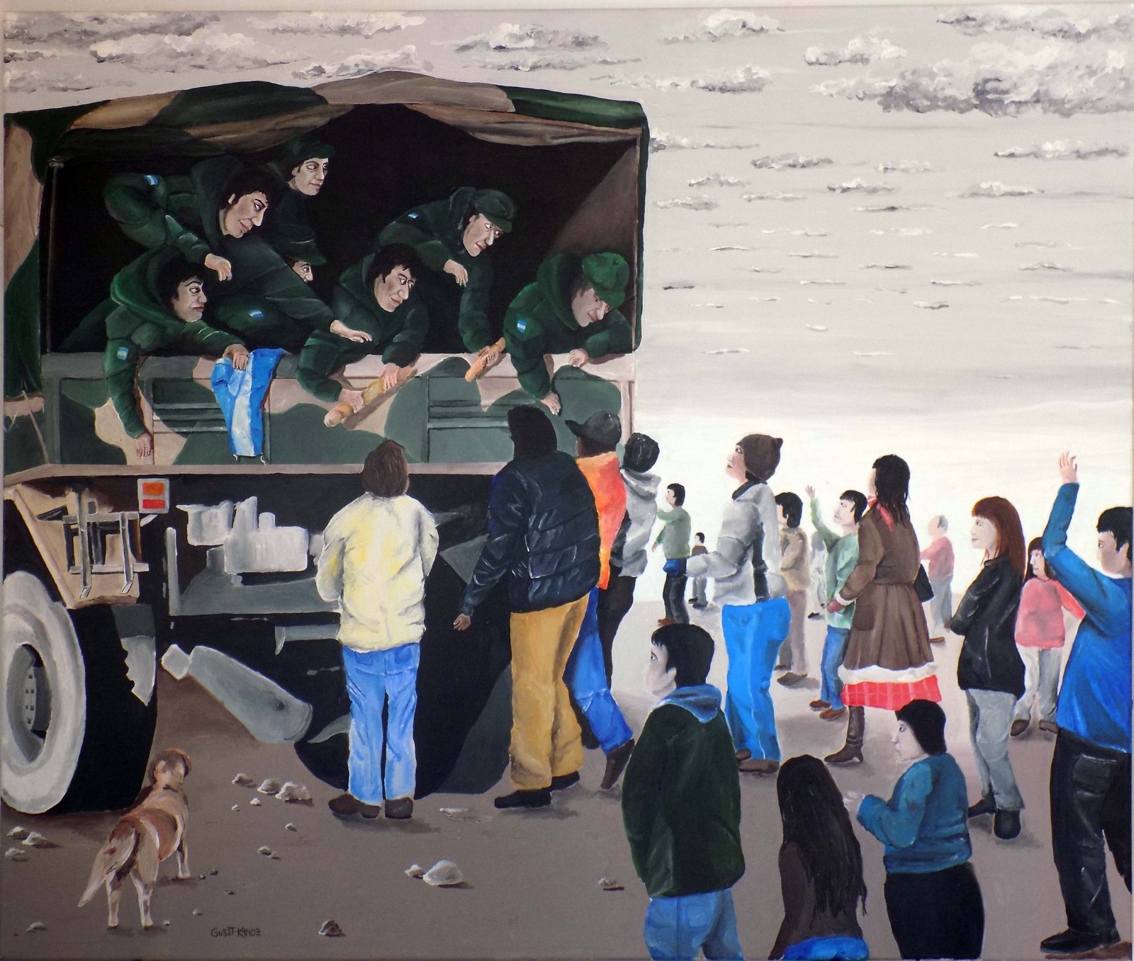 Muestra sobre Malvinas se exhibe en el Parador Municipal