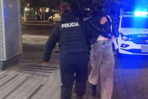 Una mujer fue detenida tras agredir a una policía en una estación de servicio
