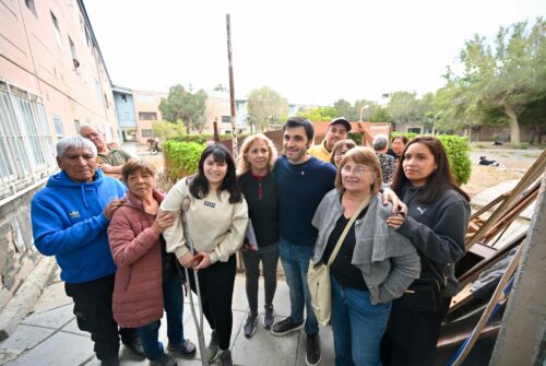 Avanza la reconstrucción de viviendas evacuadas en el barrio LU4 de Comodoro Rivadavia