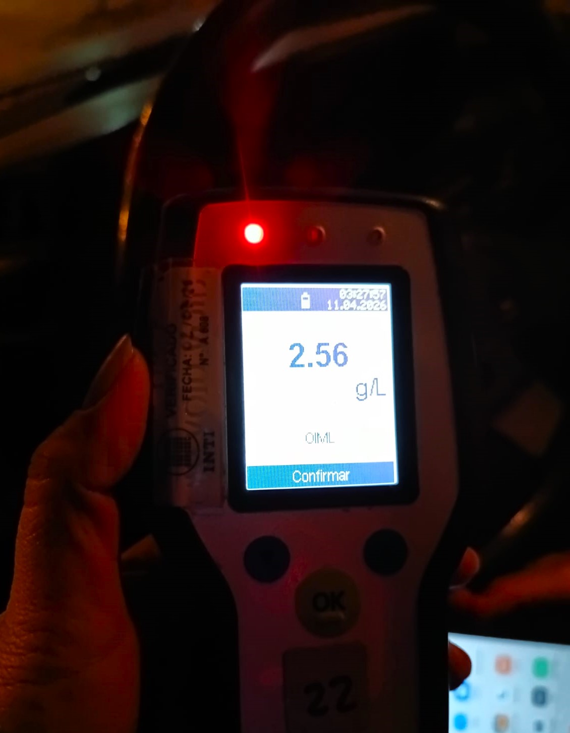 Provincia retiró a 77 conductores alcoholizados de la vía pública