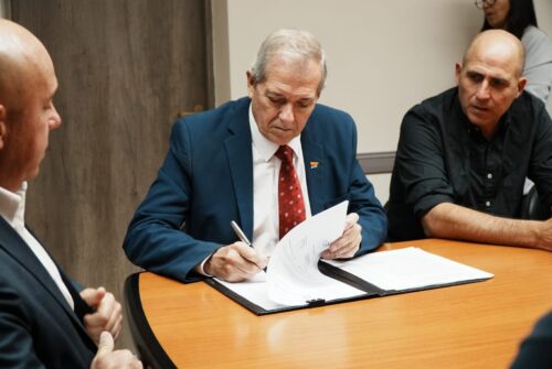 Provincia, Municipio y la Fundación Aurora Austral avanzan en el desarrollo del complejo educativo de Puerto Madryn