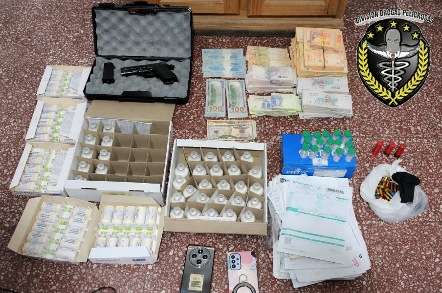 Golpe al narcotráfico: incautan fentanilo y desarticulan una red entre Chubut y Entre Ríos