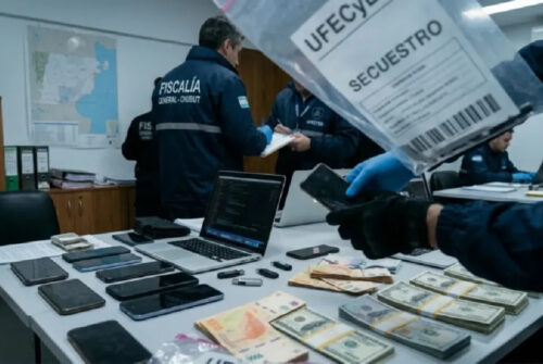 Tres detenidos en Buenos Aires por una millonaria ciberestafa en Puerto Madryn